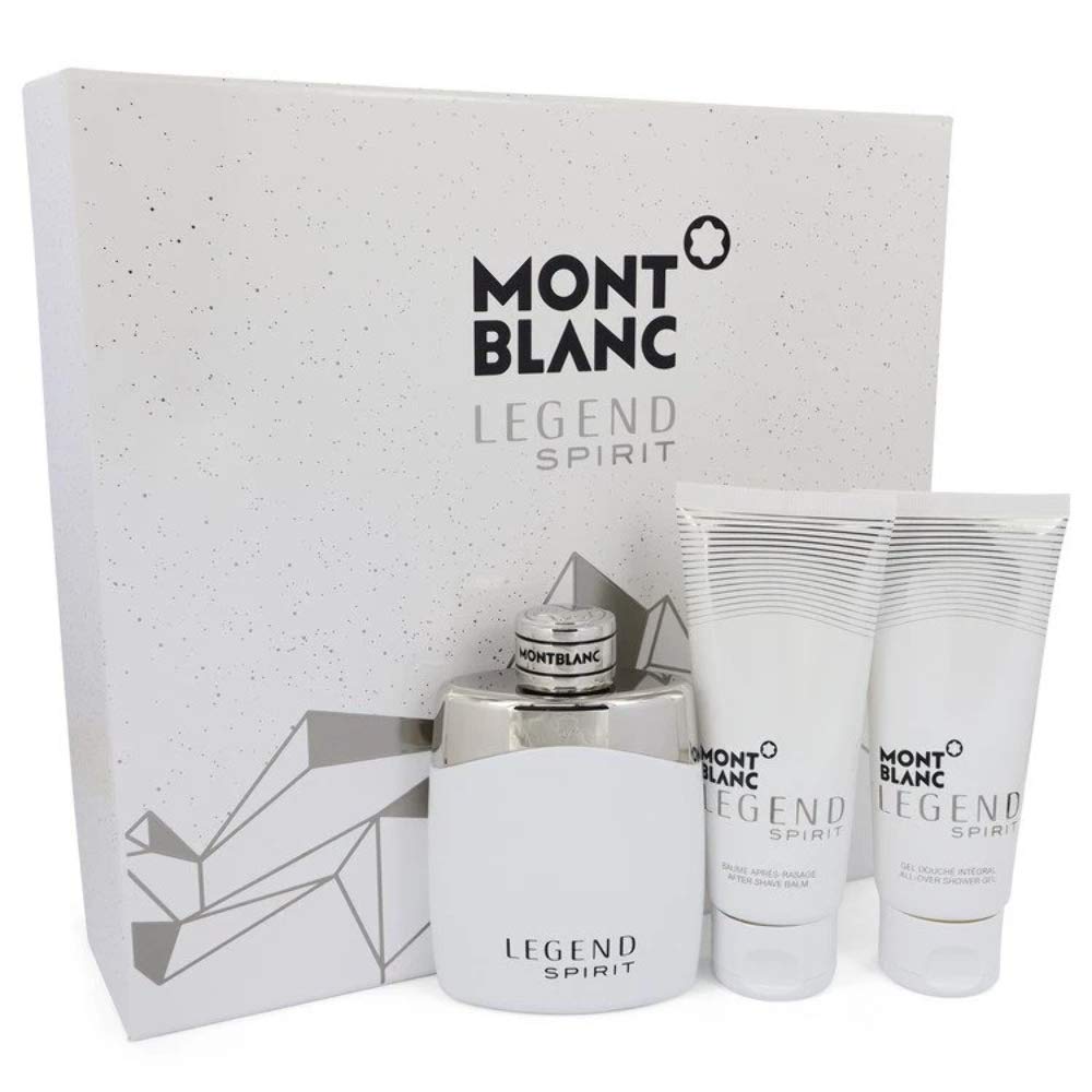 Montblanc Legend Spirit by Mont Blanc Gift Set - 3.3 oz Eau De