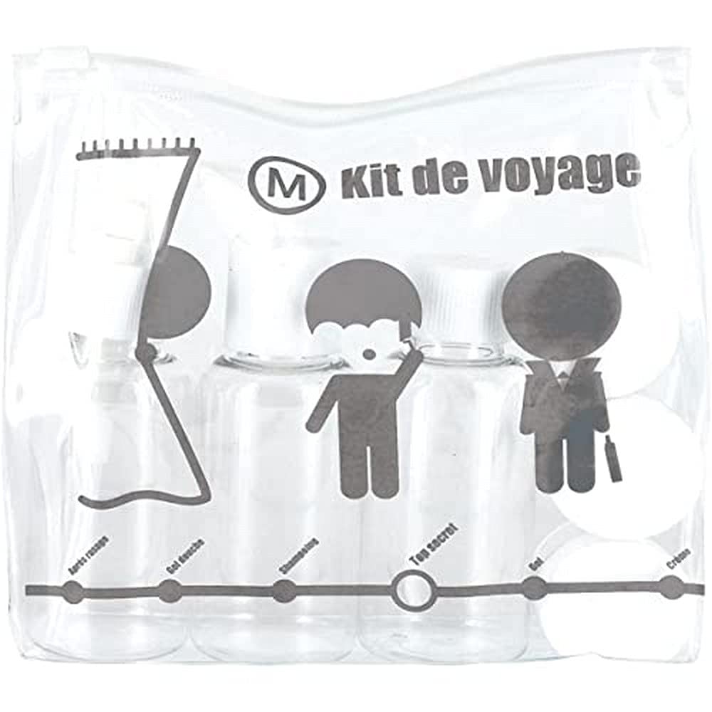 CMP IBERICA CMSC15130 KIT VIAJE NECESER C/6 P. SURTI, White, 3
