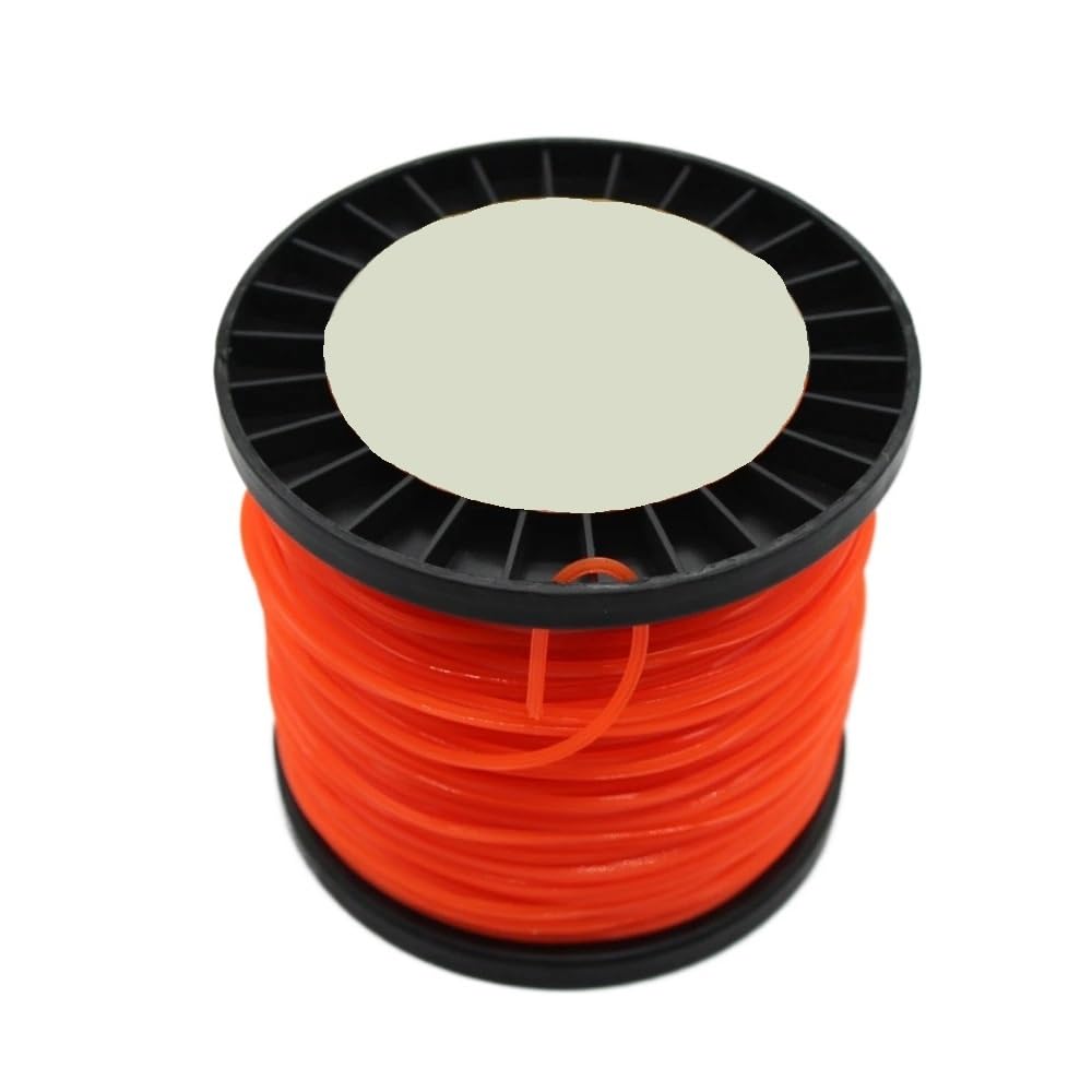 Filo in Nylon da 2,4 mm 130 m Compatibile con decespugliatori da Giardino e Accessori da Taglio per Tosaerba
