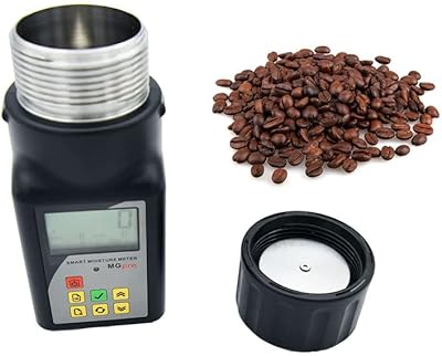 ZOEYEC MG-Pro Portable Mini Cup Grain Moisture Meter for Coffee,Cocoa,Rice,Wheat 25 Kinds Grains Moisture Tester Wiht 99 Groups Data Storage