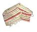 Zuluf Pink and Gold Grafted in Messianic Tallit Talit Prayer Shawl 22"x72" with Matching Bag HLG021