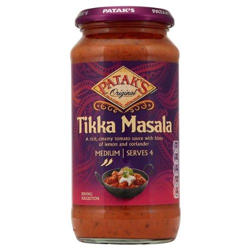 Pataks Tikka Masala Cooking Sauce 6X450G