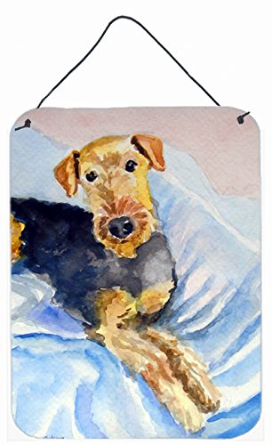 Cozy Airedale Terrier Wall and Door Hanging Prints
