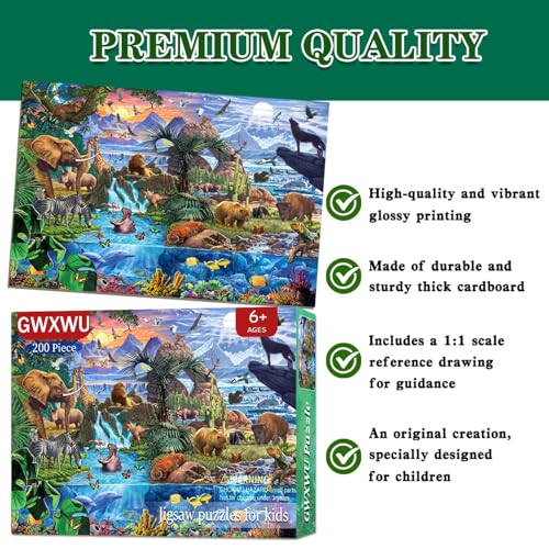 Puzzle Zoologico 6 a 10 Anos miniatura 3
