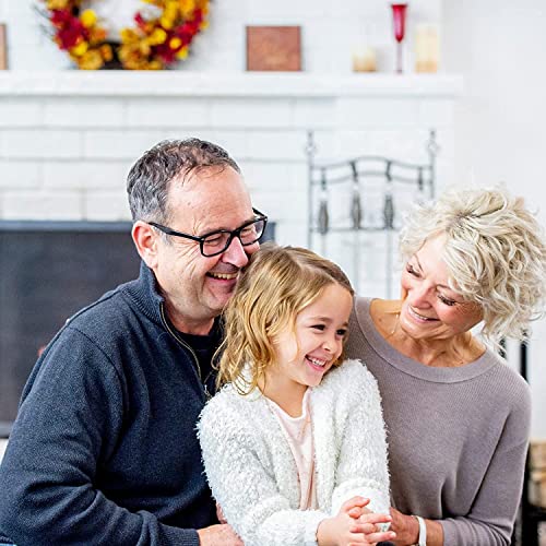 To My Beautiful Granddaughter Necklace - Gifts From Grandpa Grandma, birthday card Graduation Pendant Jewelry with Message and Gift Box5 Rose Gold Finish2