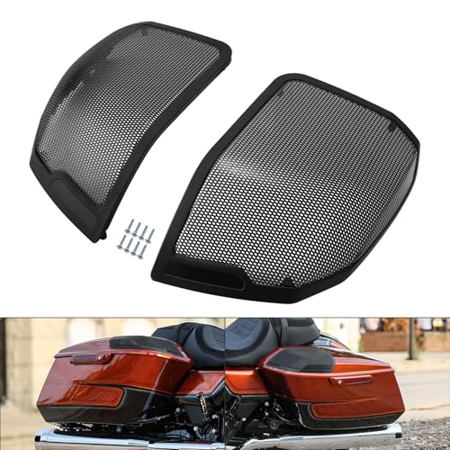 XMT-MOTO Rejilla para Tapa de Parlante Saddlebag 6x9" Compatible con Harley Modelos FLHXSE 2023 y posteriores, FLTRXSE 2023 y posteriores, FLHX 2024 y posteriores, FLTRX 2024 y posteriores, FLTRXSTSE 2024 y posteriores, FLHXU 2025 y posteriores miniatura 2