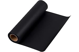 RUSPEPA Black Chalk Kraft Paper Roll for Versatile Projects