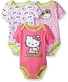 Hello Kitty Baby Girls' Value Pack Bodysuits