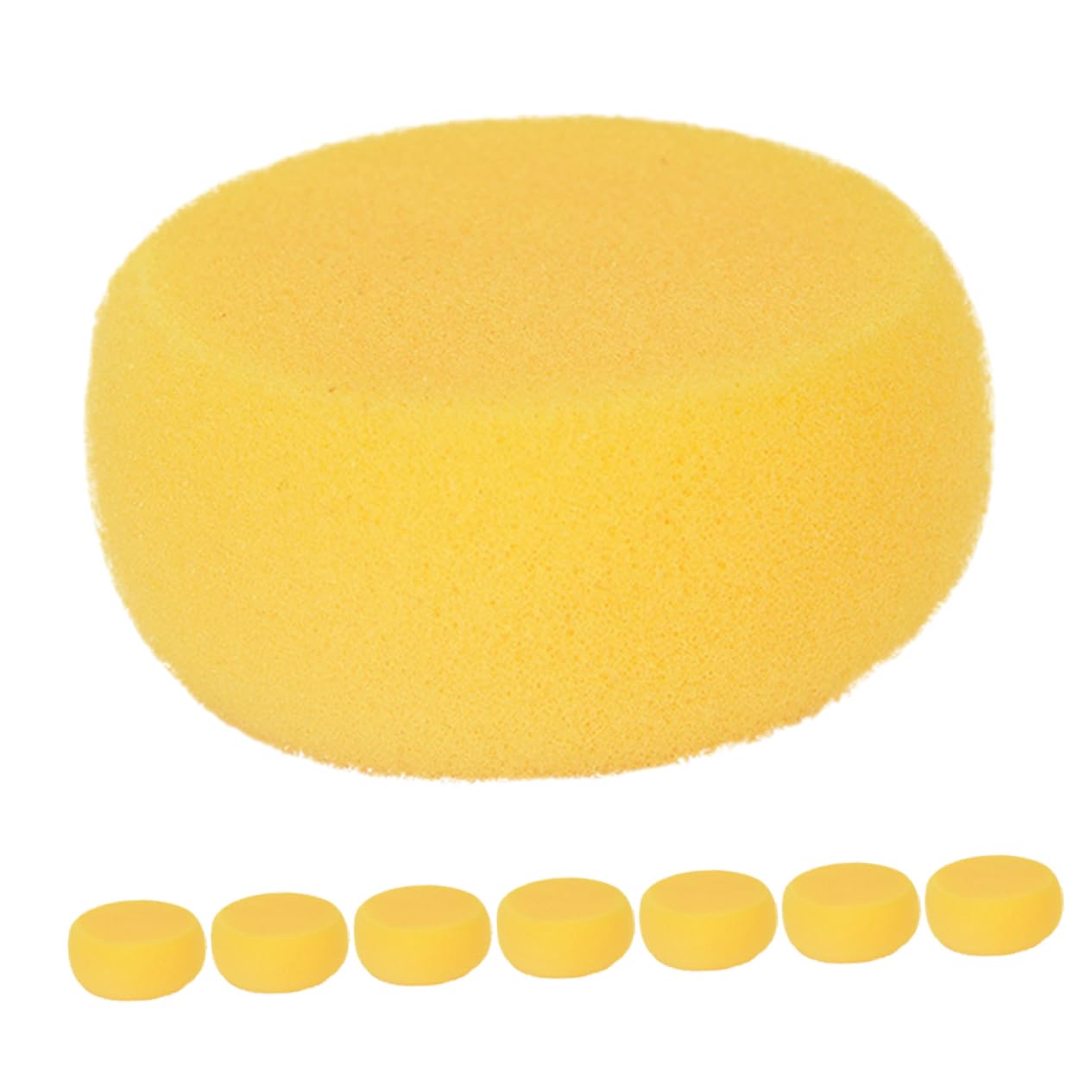 Homoyoyo Craft Painting Sponge Set 8 Round Sponges for Pottery DIY and Art Projects