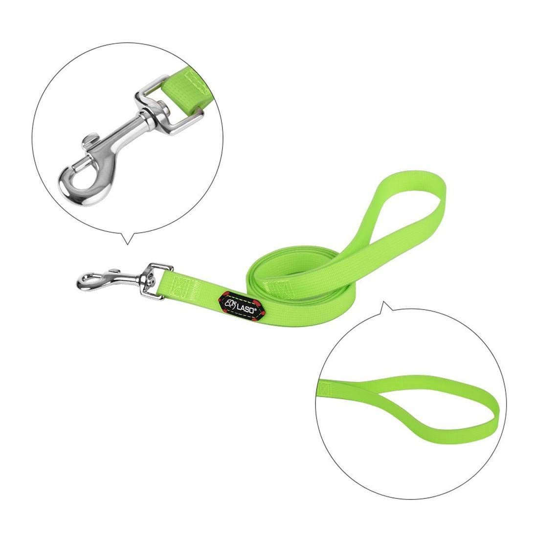 Juego de 2 piezas de arnés y cinturón de silicona para perro, incluye arnés ajustable de 1,2 m, S/M/L, tres tamaños a elegir, apto para todos los perros de cualquier edad (S)