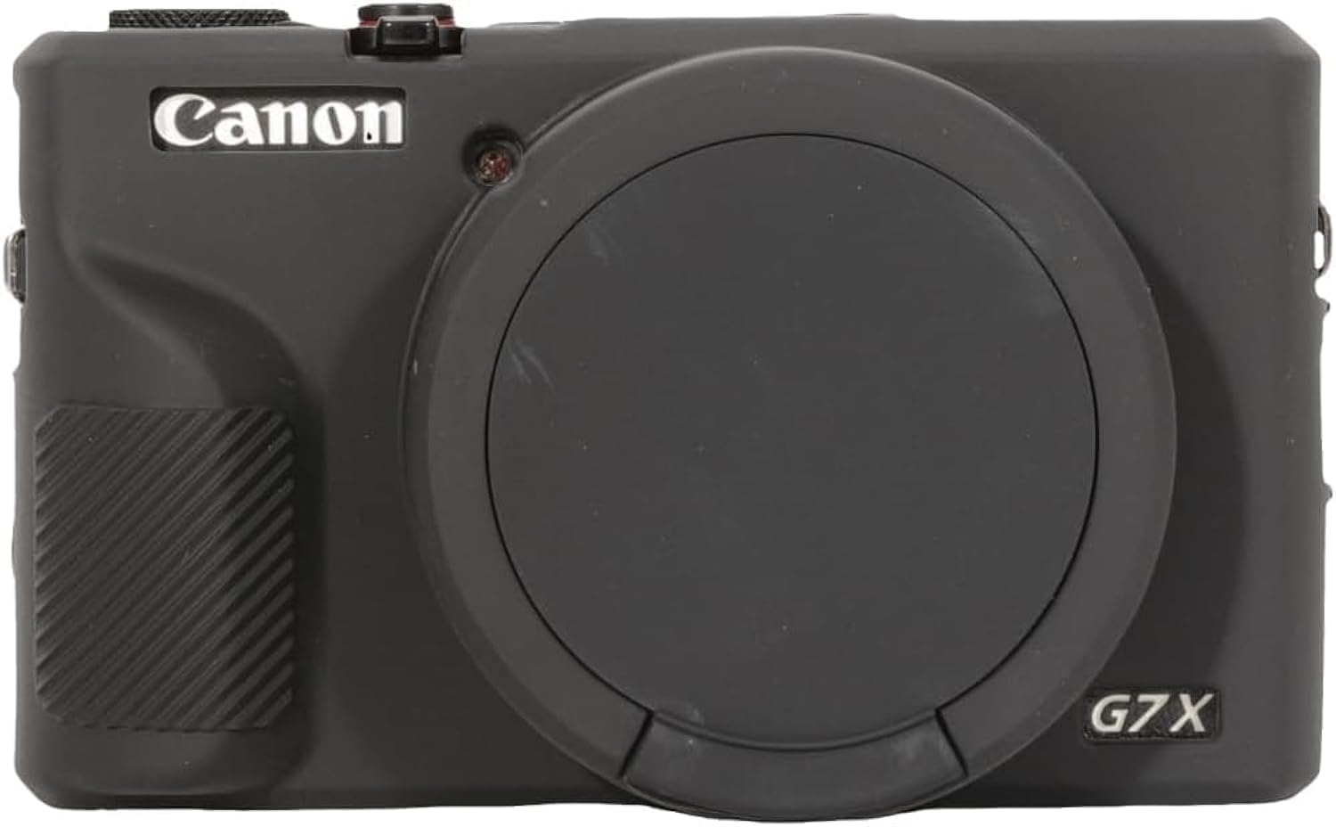 LBMT Case for Canon Powershot G7X Mark III Digital Camera, G7X Mark iii Camera Silicone Case, Anti-Scratch Slim Fit Soft Skin, G7X Mark 3 Accessories with Detachable Lens Cover