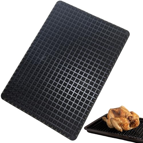 Syiyunran Silikon Backmatte Backunterlage Backofen Matte - Backen Knusprig Backformhundekekse HitzebestäNdig Mit Pyramiden Noppen Leicht Zu Reinigen Wiederverwendbar FüR Ofen Grill BBQ Indoor