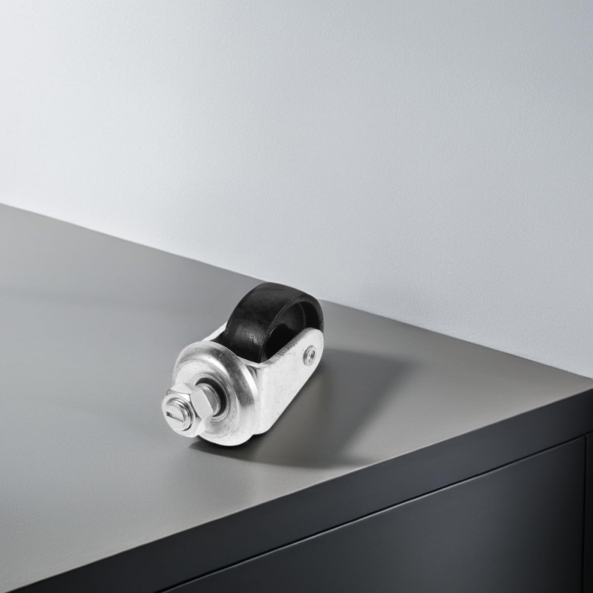 STOBAZA Schwerlast Kugelrollen Stabile Lenkrollen 2 Stück mit 16mm Gewindestange für Einfache aus Metall für Wagenheber in Verschiedenen Arbeitsbereichen