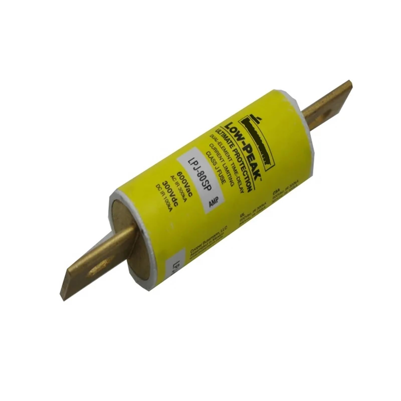 Fusible Classe J LPJ-80SP de 80A et 600V, le standard haute performance pour l'industrie