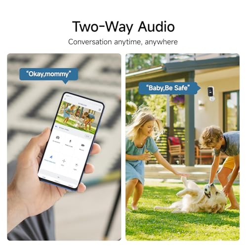 fanxiang Camara Exterior Solar Inalámbrica 2K, Vigilancia Cámara de Seguridad Exterior sin Cables con Panel Solar & Tarjeta 64GB Visión de 360°, Visión Nocturna en Color, Detección AI, PIR, IP65 - imagen 7