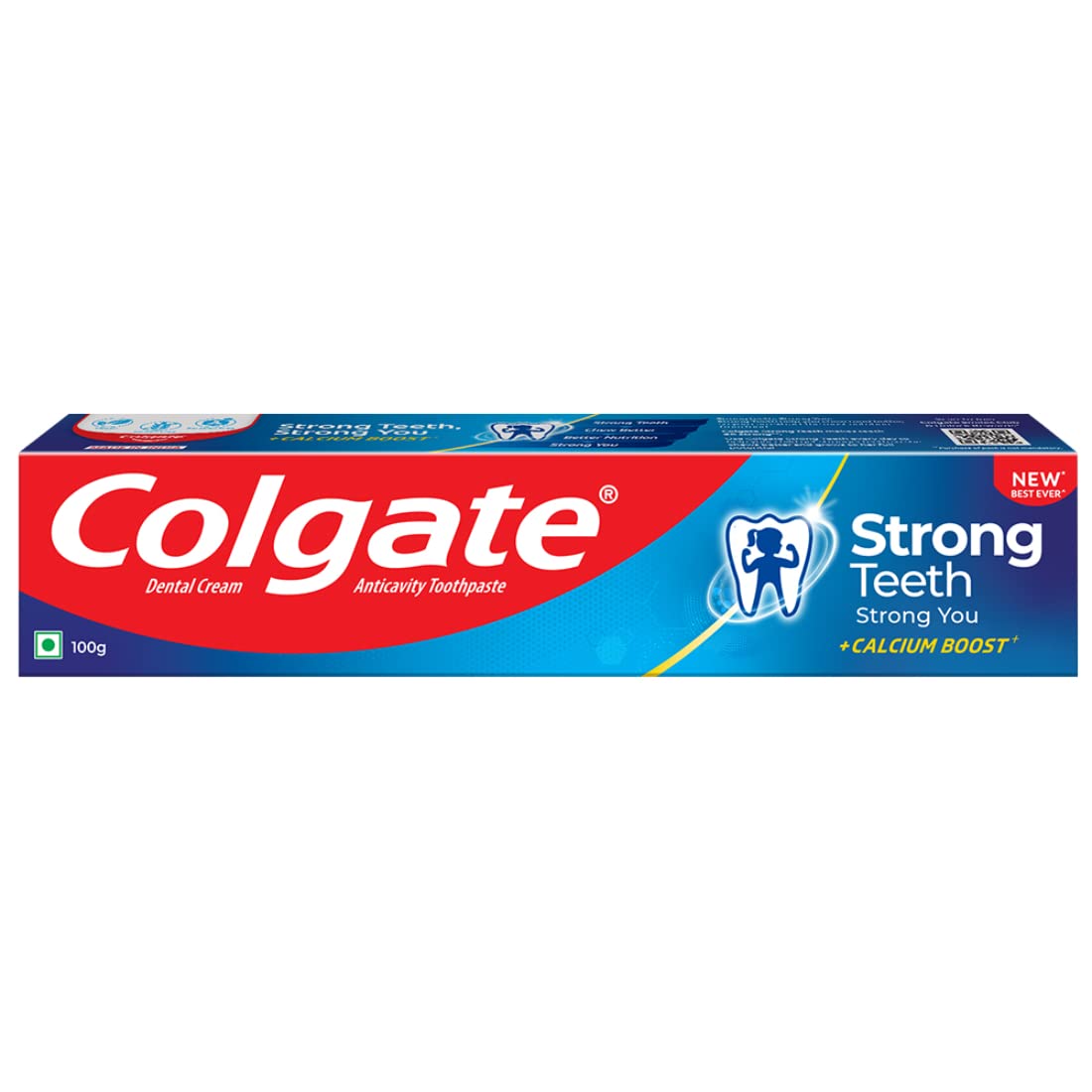 Buy Colgate Toothpaste Strong Plaque Removal Teeth Dental Cream 105+5G