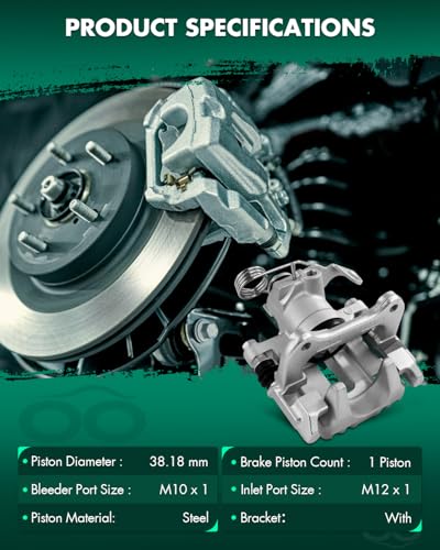 Image of SCITOO - 1PC Rear Left Disc Brake Caliper Assembly For Audi,For Volkswagen