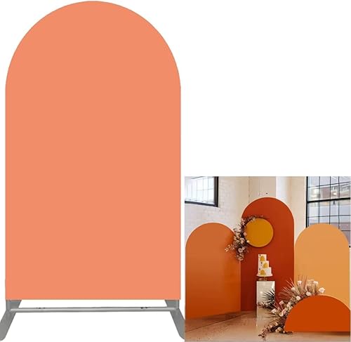 FiVan Telón de fondo arqueado para cumpleaños, boda, banquete, novia, baby shower, decoración de fiesta, arco de pared, cubierta de tela elástica,