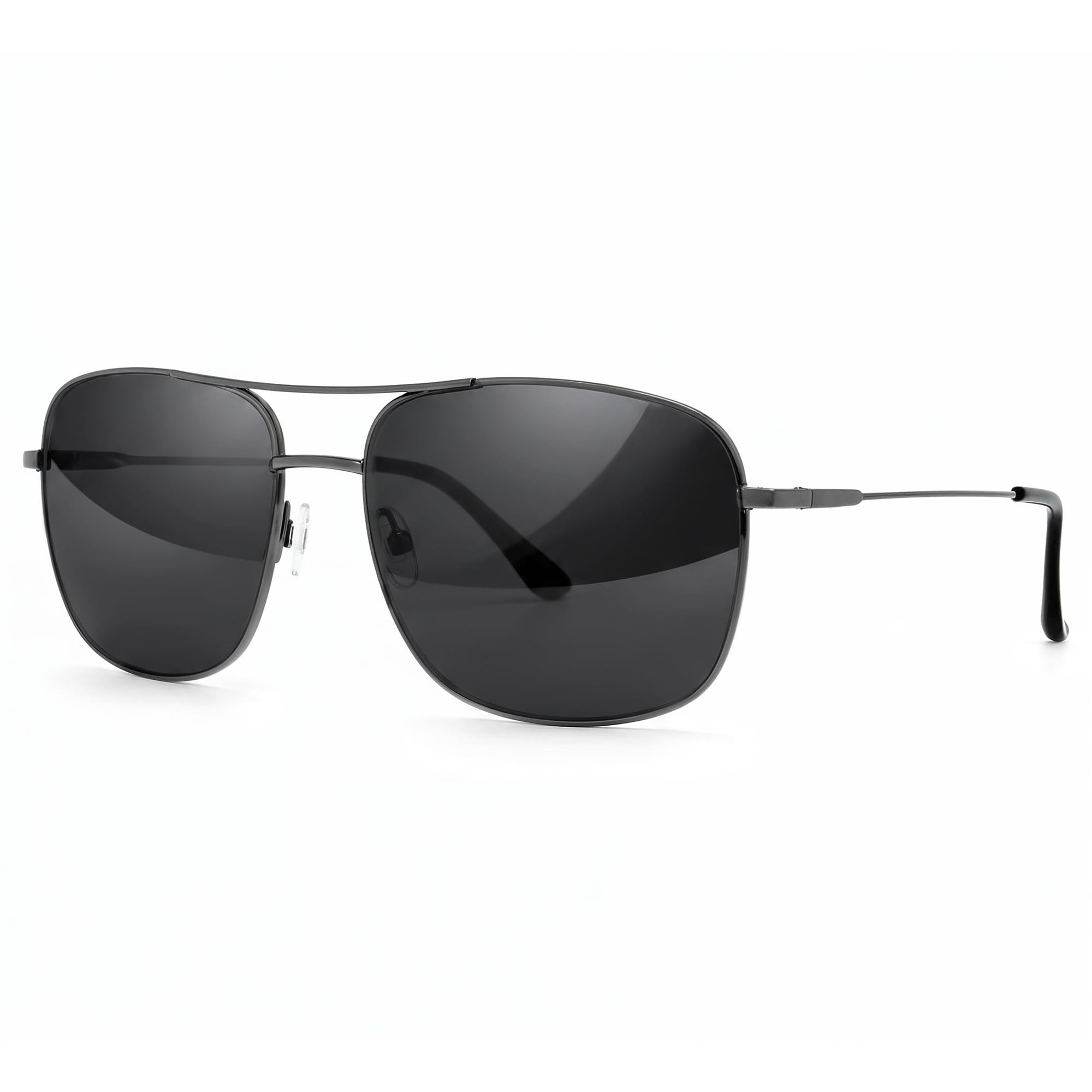FATHEADZ Oversized Polarized Sunglasses Men &amp; Women - UV Protection RX Ready Wide Fit Eyewear for Outdoor Use - RX Ready