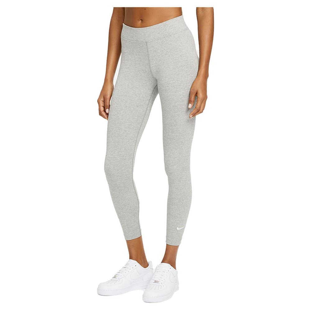 Nike CZ8532-063 W NSW ESSNTL LGGNG 7/8 LBR MR Leggings Womens dk Grey Heather/(White) 2XL