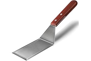 The Ultimate Griddle Essential: Metal Flat Top Spatula for Effortless Cooking!
