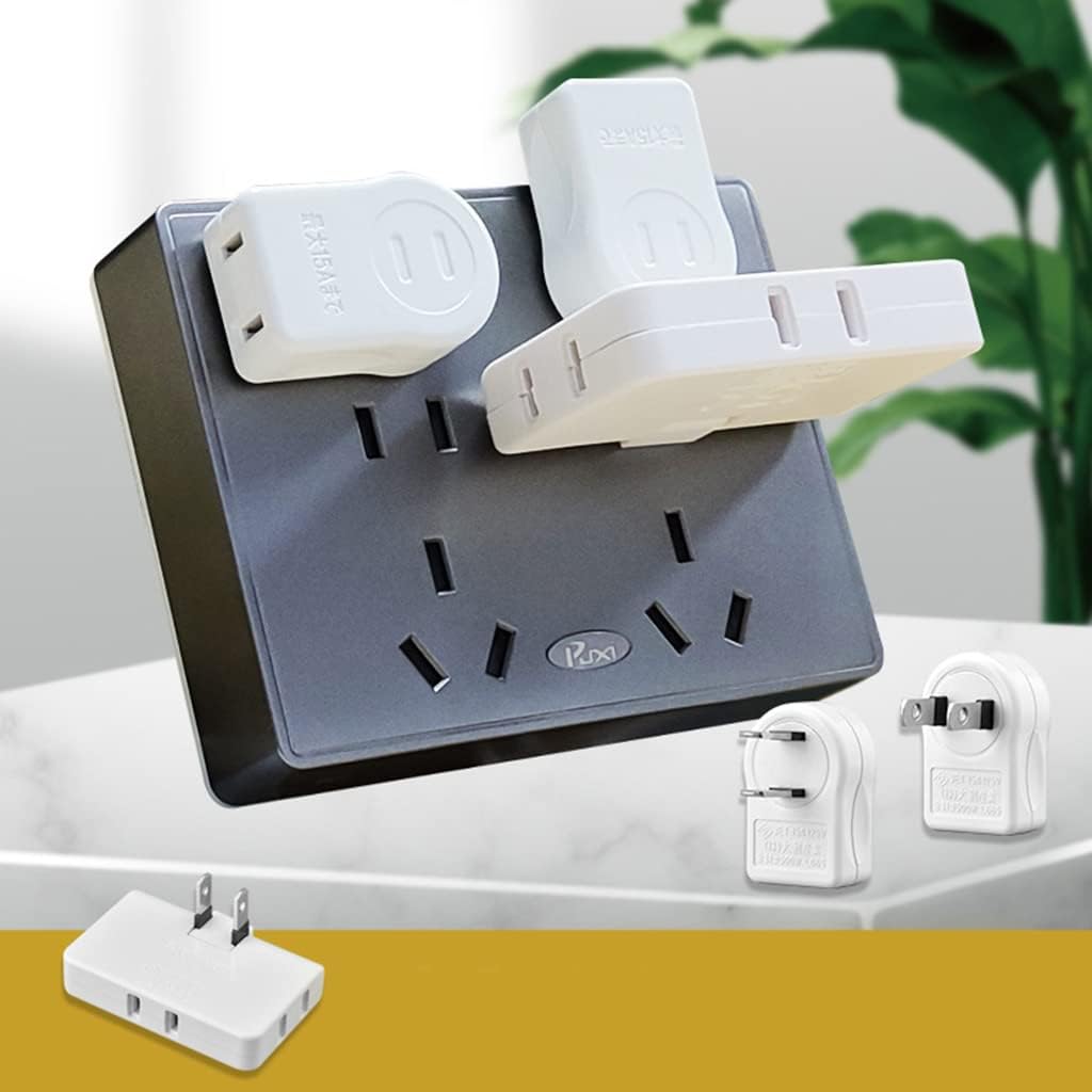 Outlet Saver 2 Prong Plug Extension Adapter 2 Outlets