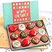 A Gift Inside Birthday Deluxe Chocolate Covered Sandwich Cookies Gift Box