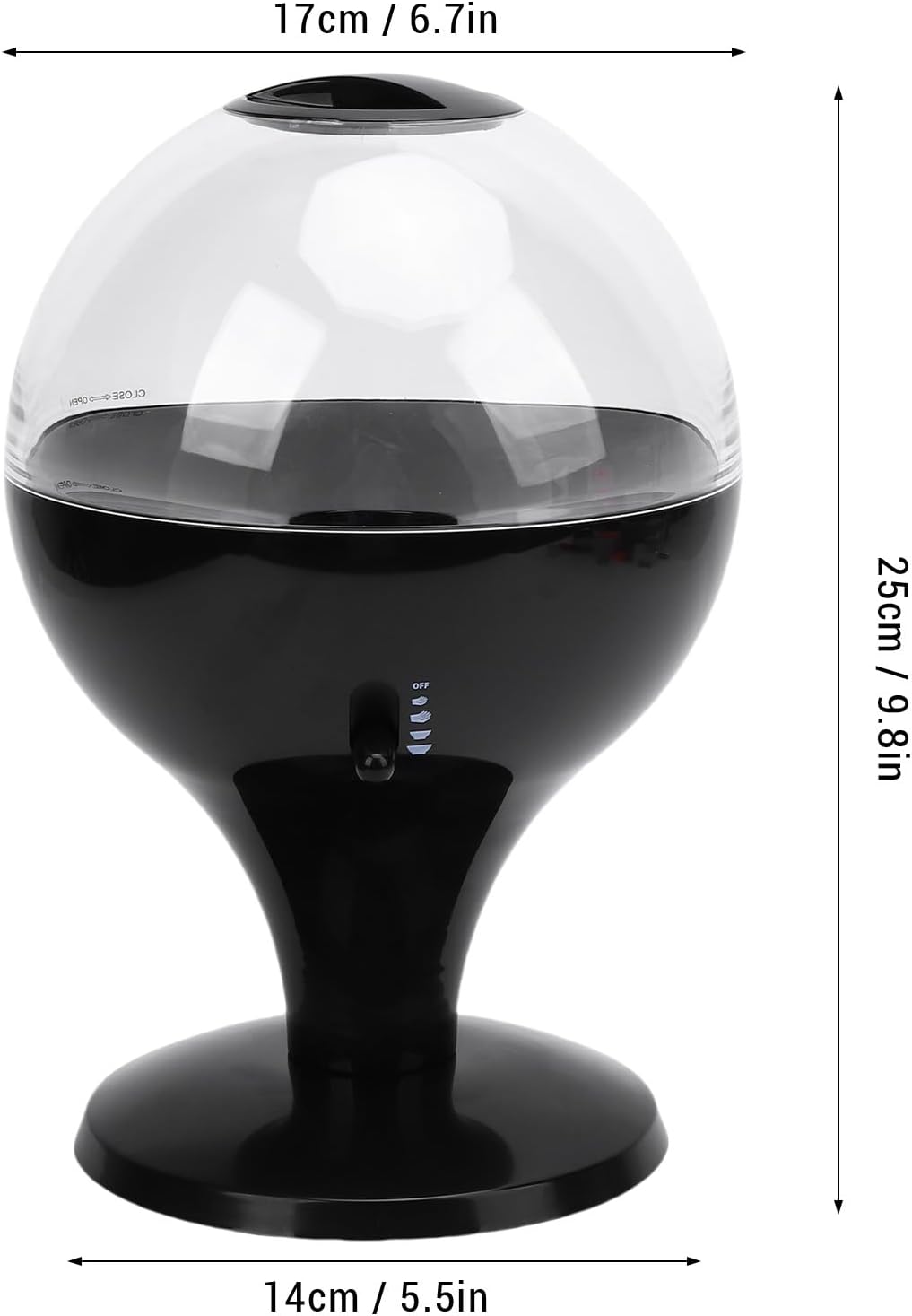 Automatic Candy Dispenser Motion Activated Candy Dispenser Touch Free Machine with 4 AA Batteries for Office Home Party Kids Gift