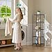 SINGAYE Metal Shelves Wire Shelving：Storage Rack Standing Units Shelf for Kitchen Laundry Bathroom Closet Organizers Pantry Narrow Mesh Adjustable 10