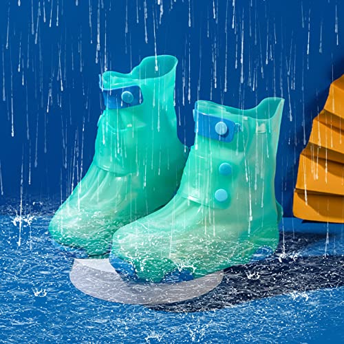 sfdgfhyf Kids Outdoor Shoes Cover Children Cute Cartoon Non Slip Rain Boots Cover Rain Boots Soft Bottom Fashion Rain3