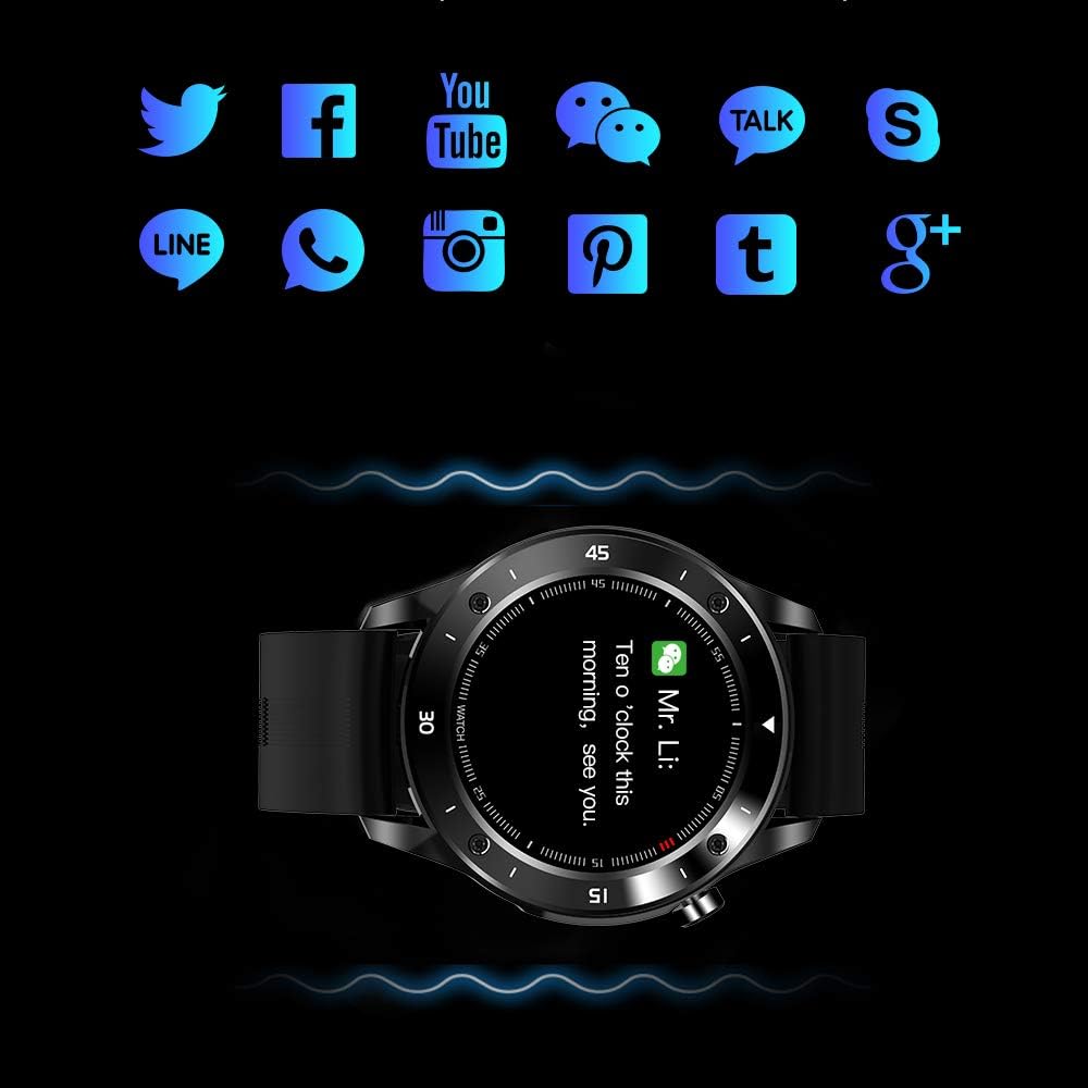 Onе-Dау Sаlе: Uр tо 80% оƒƒ YCGSHOP Bluetooth Smart Watch for Android and iOS, IP67 Waterproof Fitness Tracker with Heart Rate Monitor, Blood Pressure Meter, Steps Counter, Calories Calculator, Sleep Monitoring for Men Women