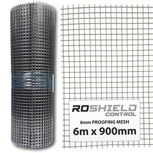 Roshield Nagetier-Proofing-Mesh 6m x 900mm - verhindert Ratte und Maus Zugang
