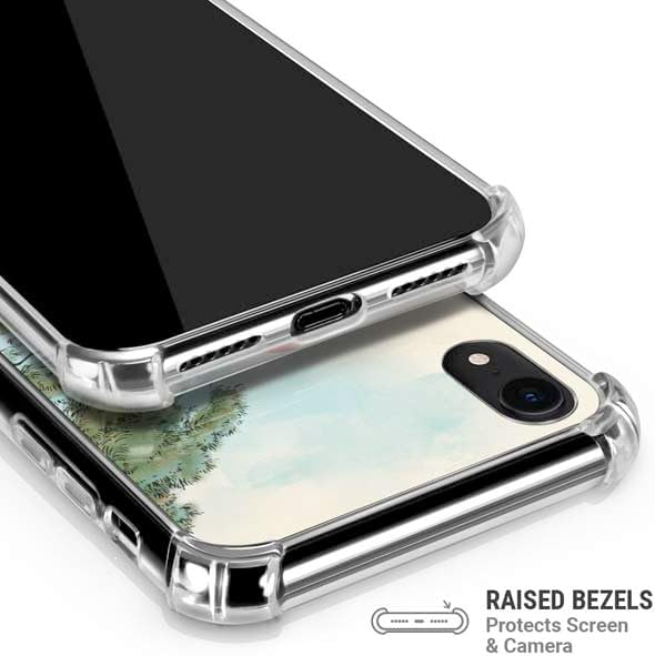 Skinit Clear Phone Case Compatible with iPhone XR - Officially Licensed Disney Winnie The Pooh Red Ballon Design