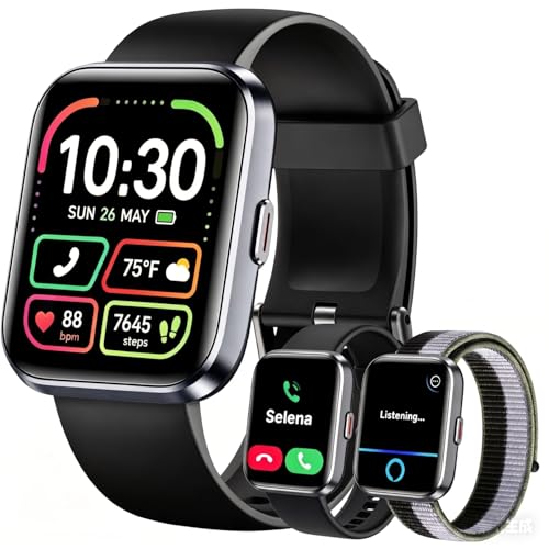 WMK Smart Watches for Women, 1.83" Smart Watch for Android Phones & iPhone, Black by WMK - Used condition - US$44.34