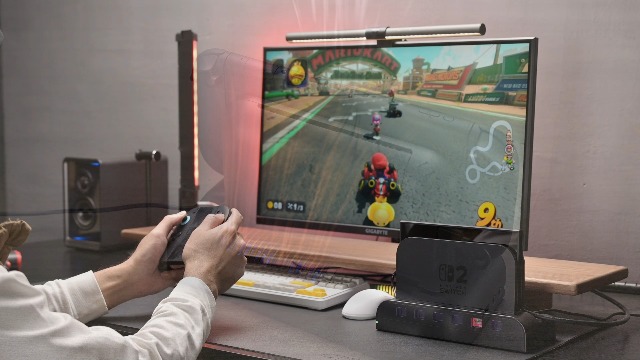 Image of All-in-One Cooling Dock for Switch 2, RGB Stand with Smart Fan, Transparent Game Card Slots, USB Expansion & Ambient Lighting G-STORY