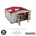 Micro Art Studio: WW2 Normandy Large Tin Shed HDF Prepainted Terrain