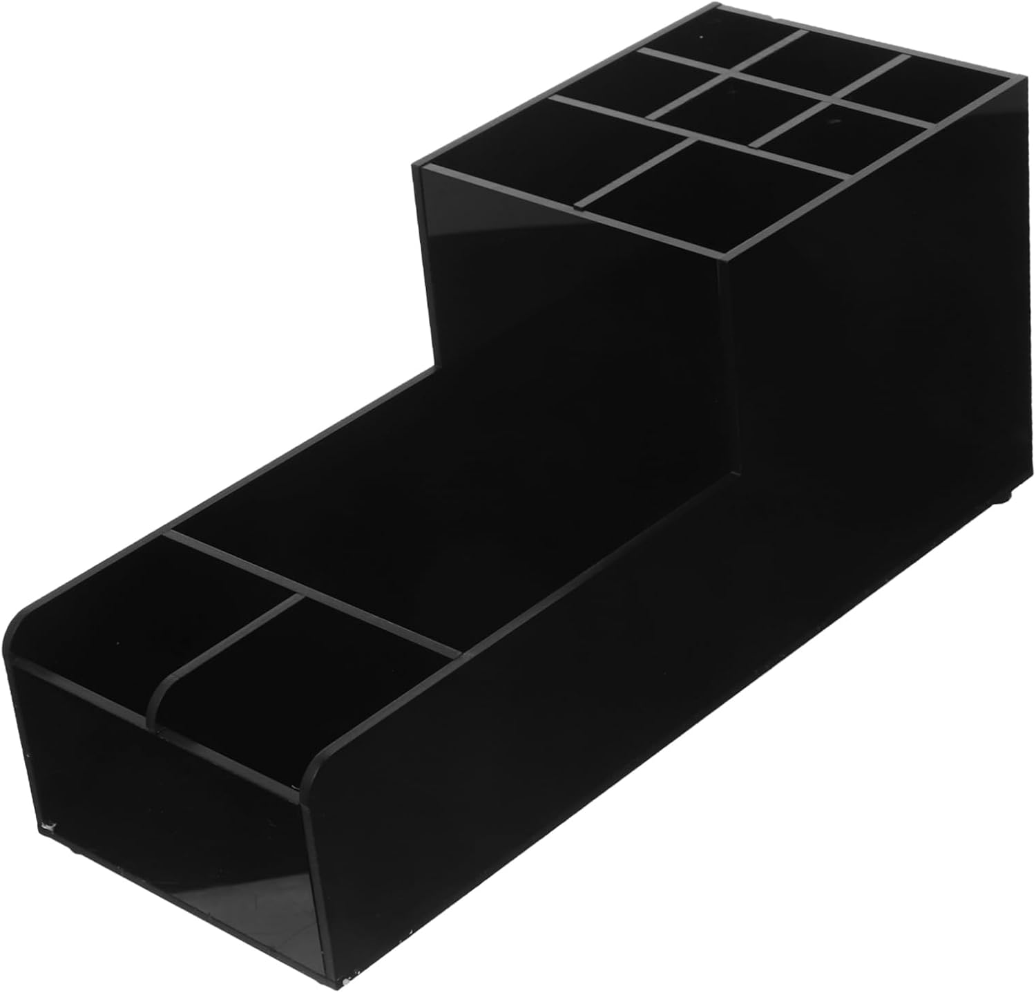 Home Bar Accessory Organizer Multi-purpose Utensil Napkin Straw Dispenser Compartment Storage Rack