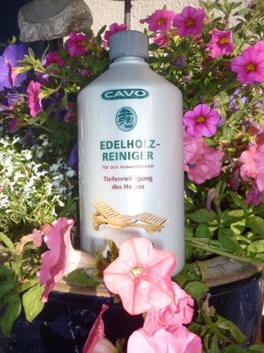 Kaxilu Cavo Edelholzreiniger -aussen- Groesse 1000 ml-Flasche (Konzentrat 1:5)