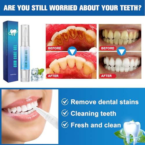 Image of Taileden Gum Therapy Gel, Taileden Gum Care Gel, Taileden Gum Therapy Gel for Recessed Gums, Gum Shield Therapy Gel, Teeth Whitening Essence Pen (3PCS)