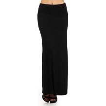 FashionJOA Women's Elegant High-Waisted Maxi Skirt for Every Occasion
