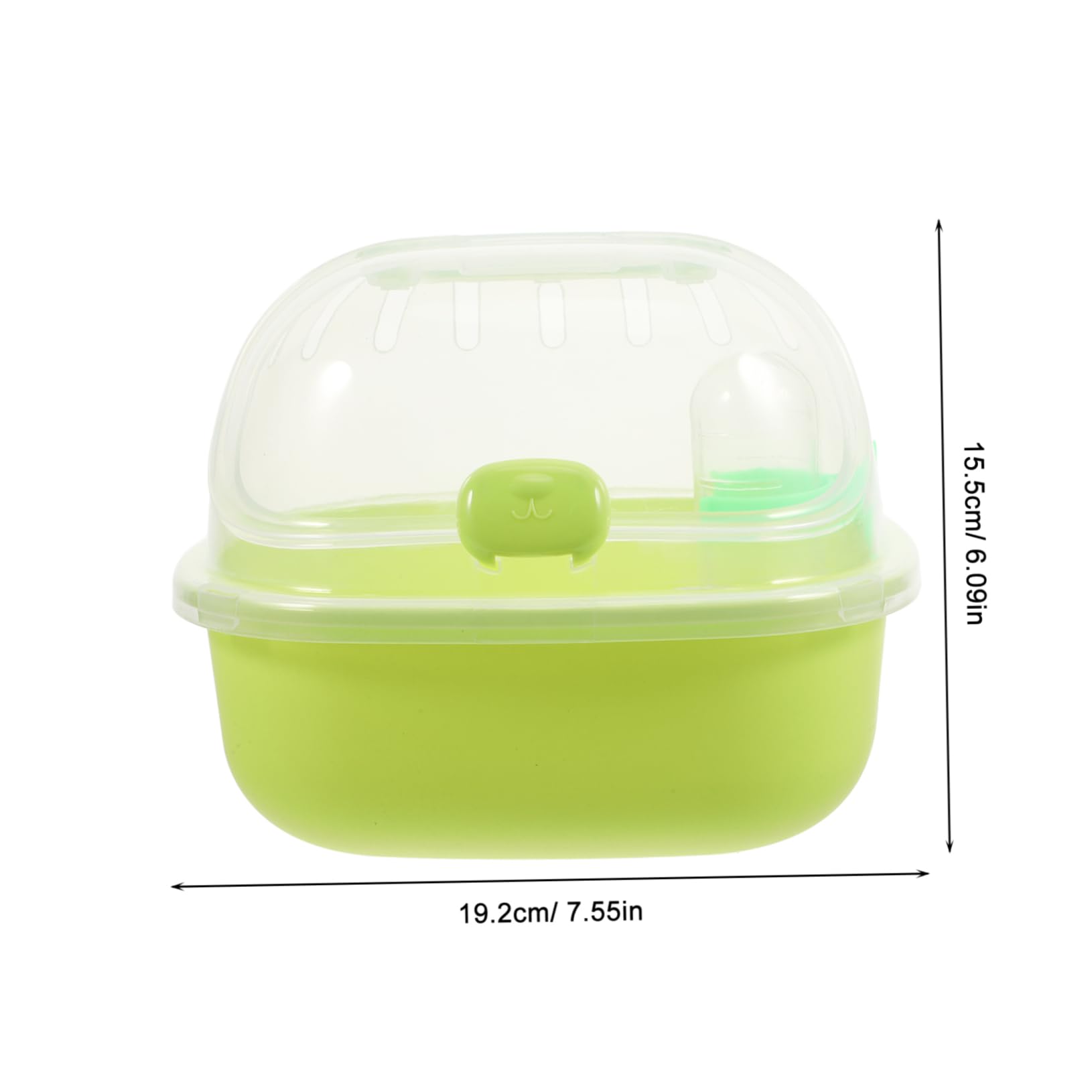 Totority Small Pet Carrying Box Portable Hamster Carrier Cage for Travel Outdoor Use Design Compact Hamster Supply for and Comfortable Transport