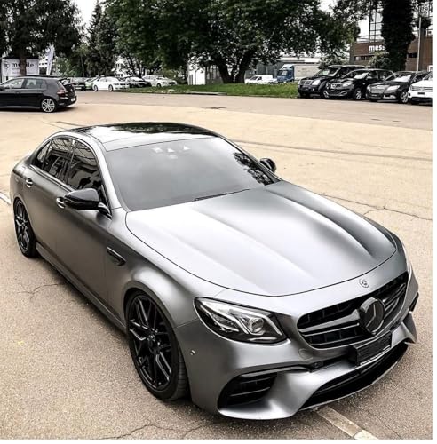 Image of WALLMATE Matt Metallic Silver Car Sticker Self Adhesive Bubble Free Vinyl Wrap for Car, Scooty, Cycle, Bike and Other Vihicle Interior & Exterior Decoration (Silver Matt Metallic, 20X200 in)