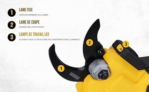 Sécateur DEWALT XR 18V Sans batterie ni chargeur DCMPP568N XJ - vue 9