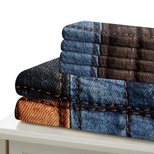 Parure de lit microfibre 135x200 pour une chambre moderne et cocooning - 7