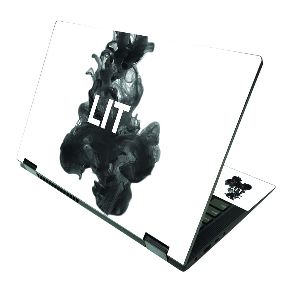 MightySkins Vinyl Decal Skin For Lenovo IdeaPad Flex 5 15" 2-in-1 (2021) - Storm Cloud Design