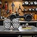 4Pcs Tires,Simulation Rubber Wheel Tire Wheel Toy Model DIY RC Spare Parts Easy Installation Small in Size,Wheel Sets,Remote and App Controlled Vehicles and Parts,Wheels and Tires（Black 48mm）