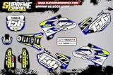 adhesivos yamaha yz  Kit Adhesivos Yamaha YZ 2003 2006 ADESIVI Sticker KLEBER AUFKLEBER