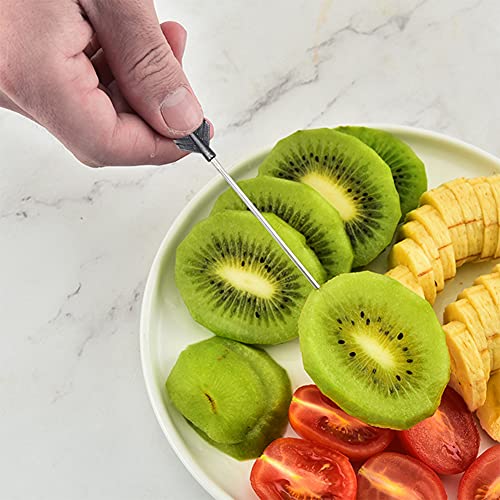 Llhdkf 10 Pcs Stainless Steel Martini Picks Cocktail Picks Martini Sticks Reusable Garnish Skewer Party Decorative Toothpicks For Drinks Appetizers Olives Fruits Barbecue Snacks (Rose Gold) #TOP4