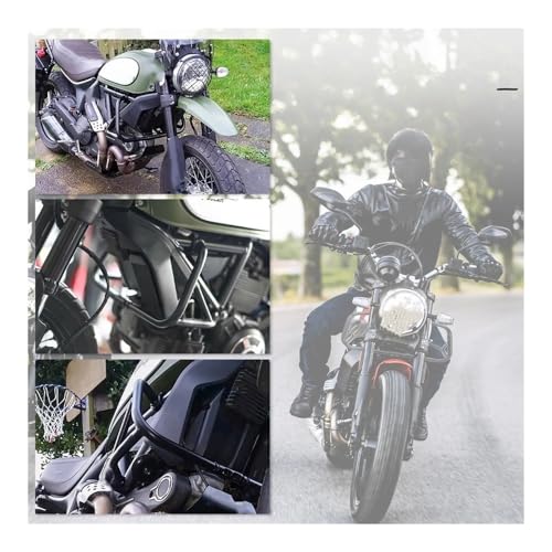 Accessoires défense Scrambler Sixty2 pare-chocs acier haute résistance - 4