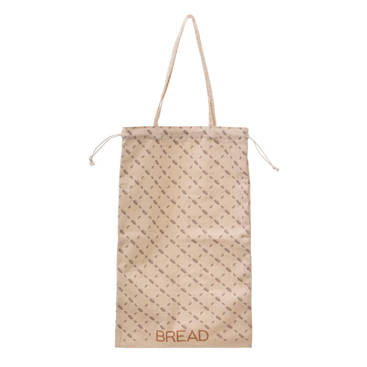 5five - tagliere per pane con accessori in bambù 40x27cm